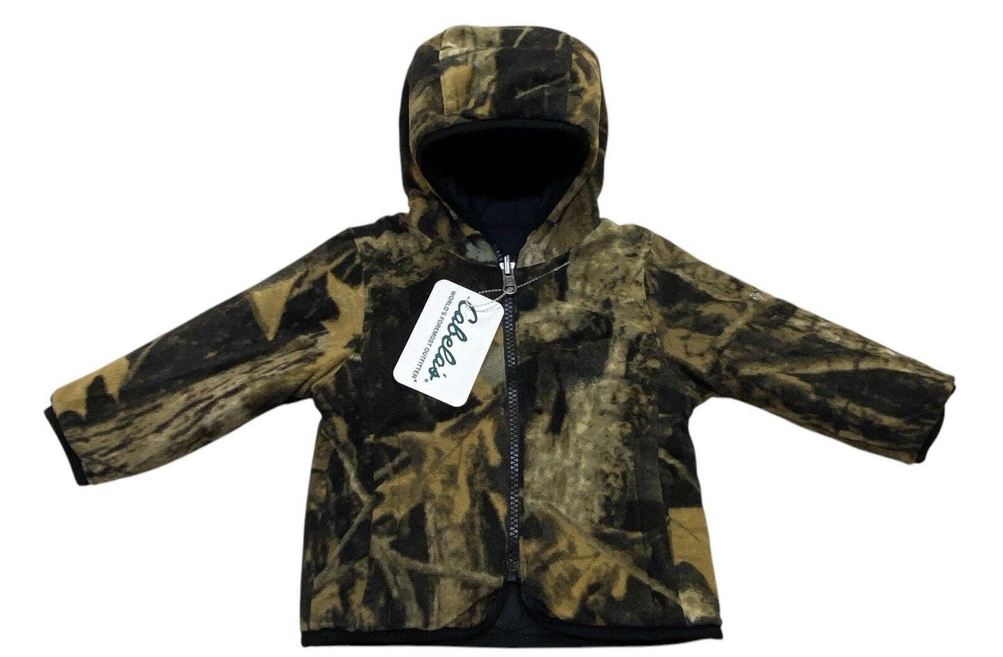 Columbia Double Trouble II Reversible Jacket Infant Babies Black Camo 6-12M