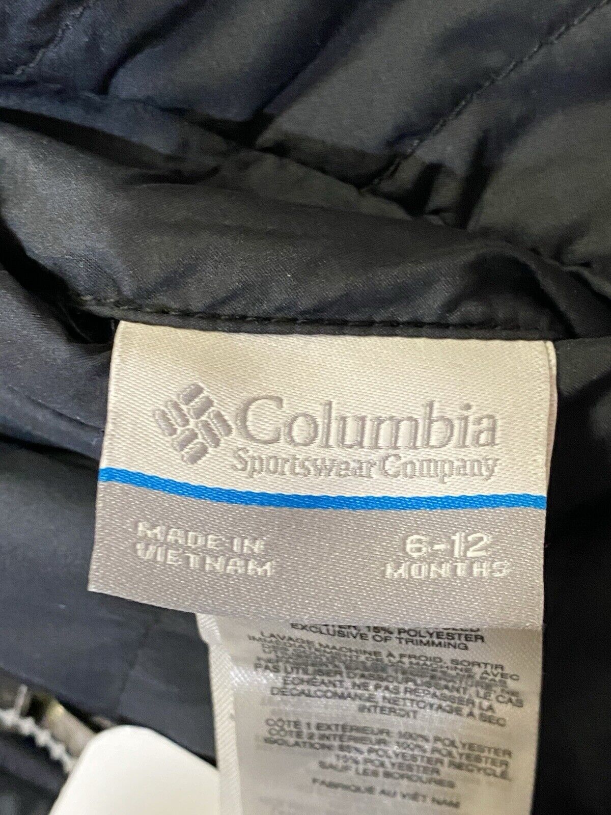 Columbia Double Trouble II Reversible Jacket Infant Babies Black Camo 6-12M