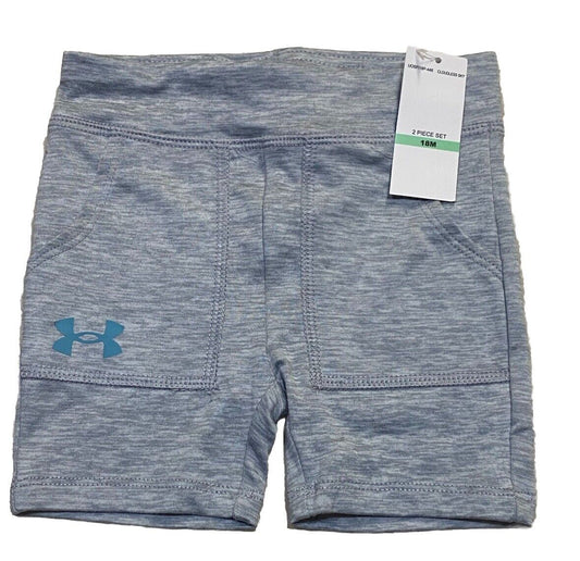 Under Armour Gradient Nature Shorts 18 Months Gray Babies Toddlers