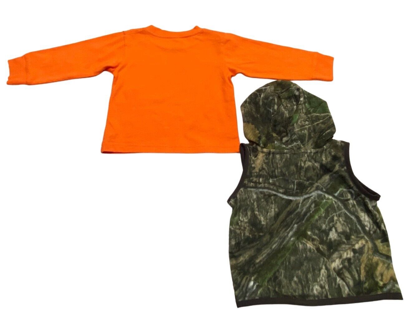 Carhartt Kid's Long-Sleeve T-Shirt, Camo Vest  6M Months Hunting Dog New